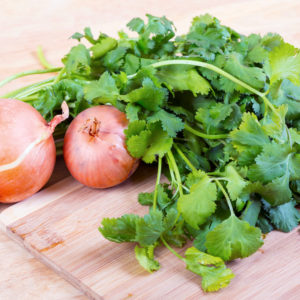 Cilantro & Roasted Onion