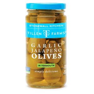 Tillen Garlic Jalapeno Olives